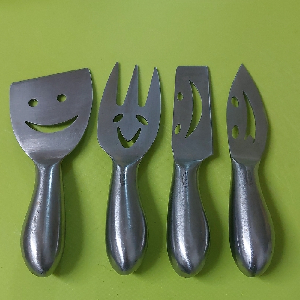 Stainless Steel Cheese Knife Set